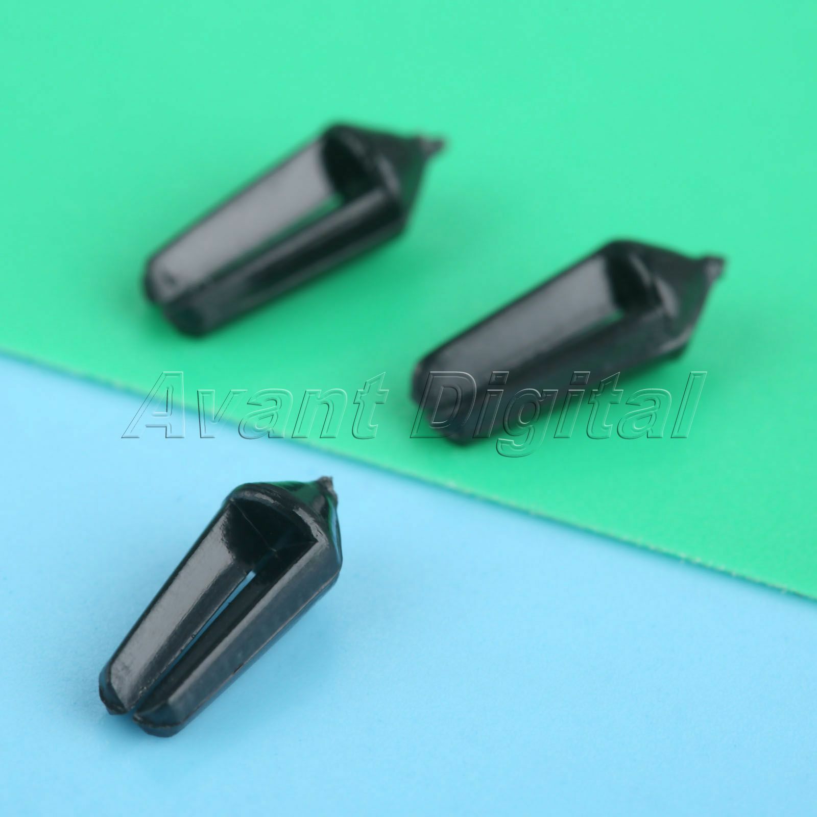 8Pcs Black Nylon Dart Flight Protectors Keep Darts Flights Square Wing Guard Bag
