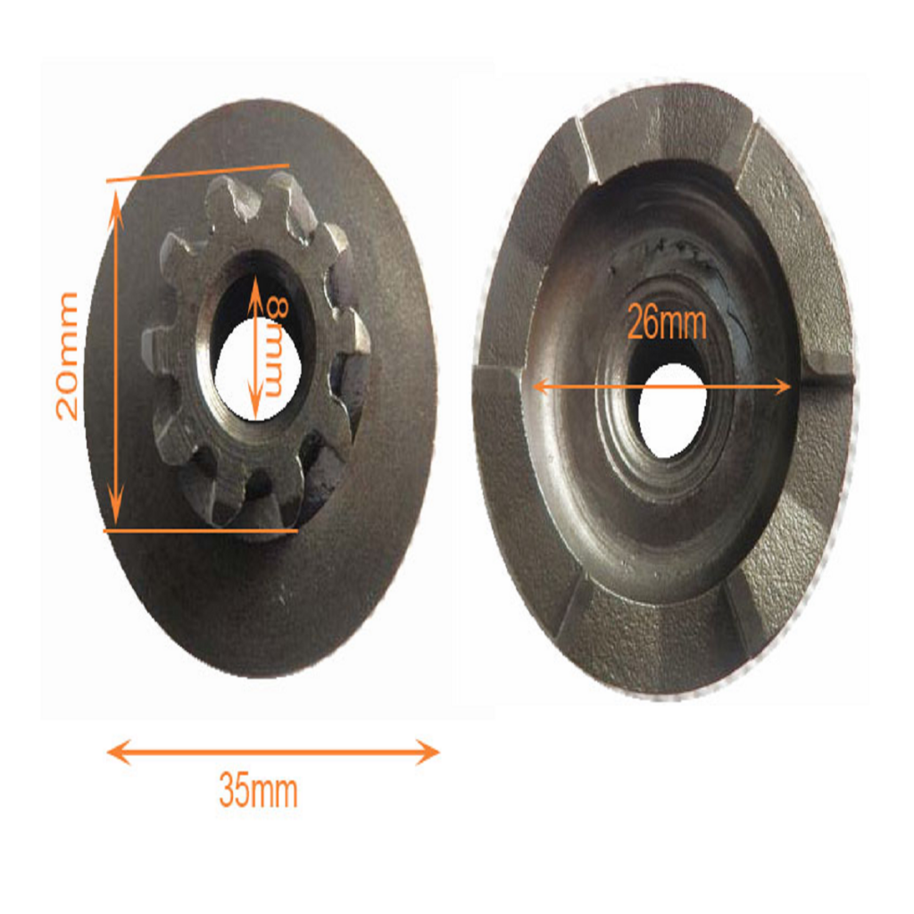 Kick Start Pinion Gear for MBK Nitro Malaguti F12 F15 F10 50cc 2 Stroke