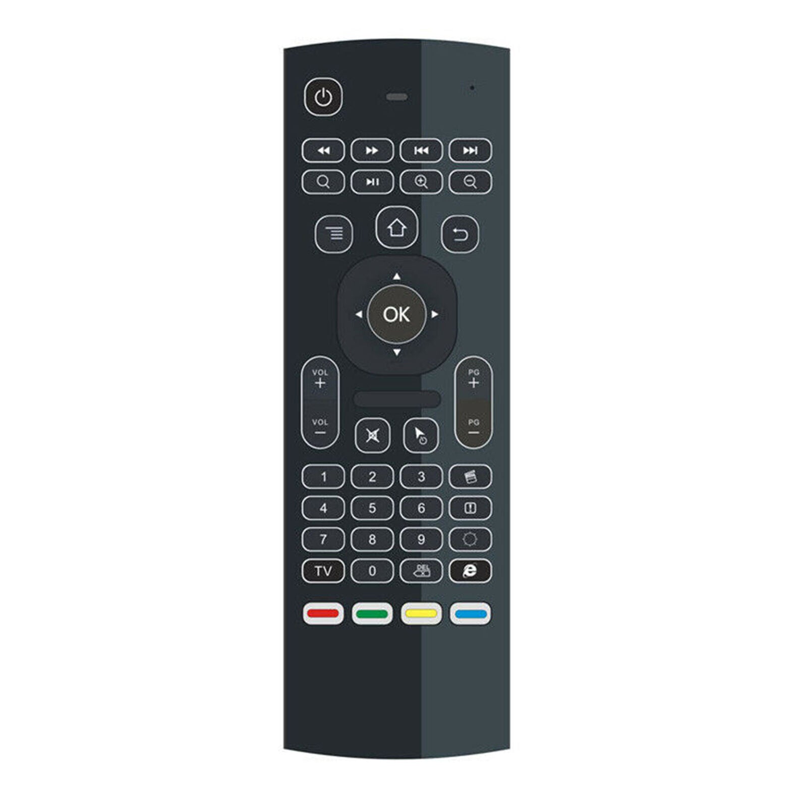 Backlit Wireless Keyboard 2.4G Air Mouse Keypad Remote Control for HDTV TV Box