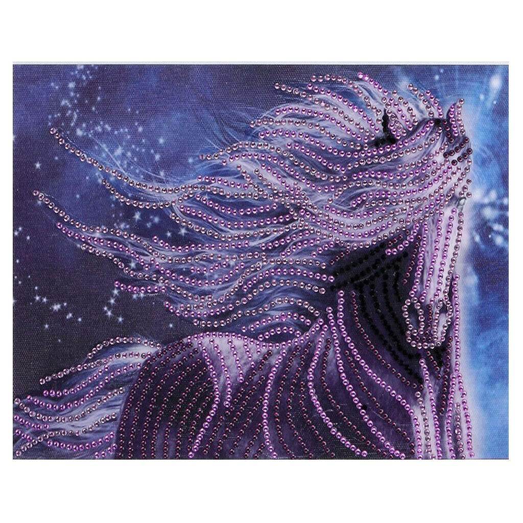 5D DIY Special Shaped Diamond Painting Pictures Mosaic Crafts Horse