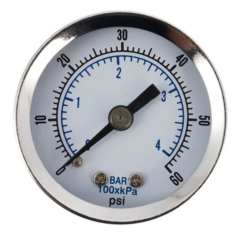 Ts-Z51 0-60Psi Pressure Gauge 40Mm 1/8 Inch Npt Mini Pressure Gauge Air CompreF2