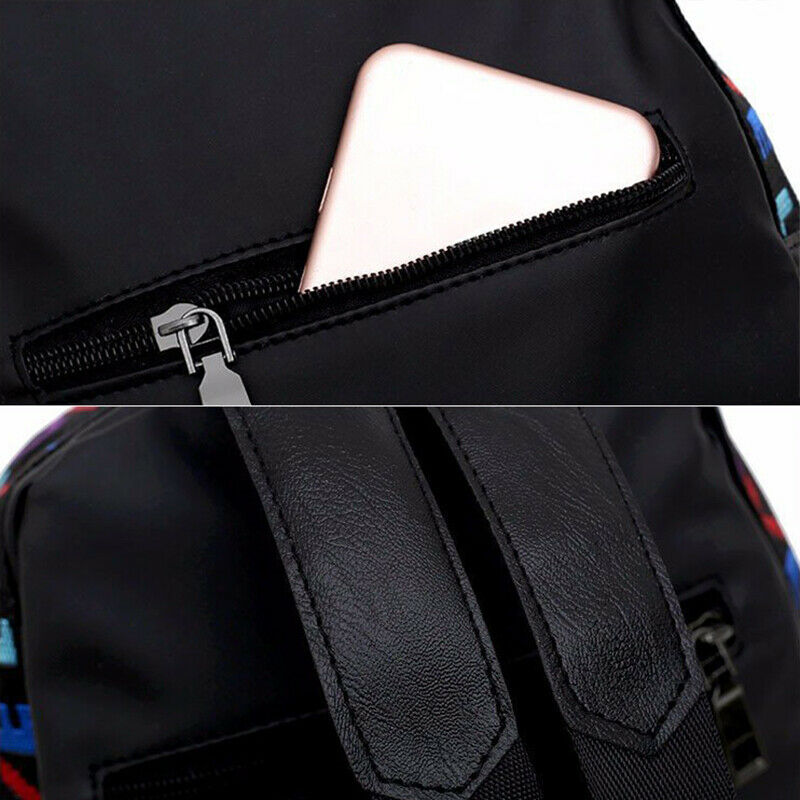 Women Backpack Purse School Waterproof Anti-Theft Oxford Cloth Travel Mini Bag