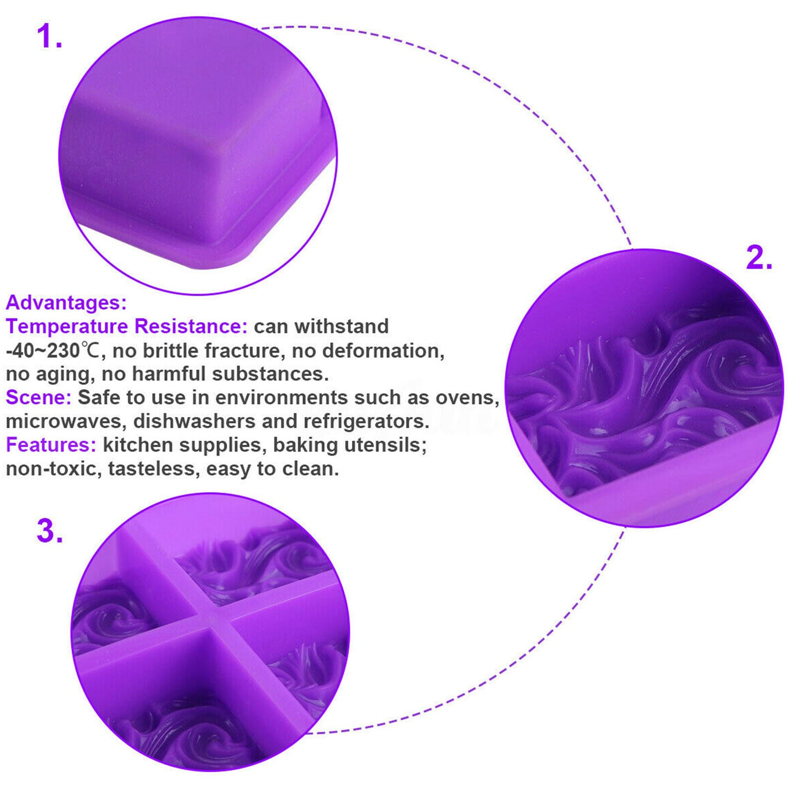 Silicone Molds Soap Candles Concrete Casting Concrete Soap Mold Casting Mold