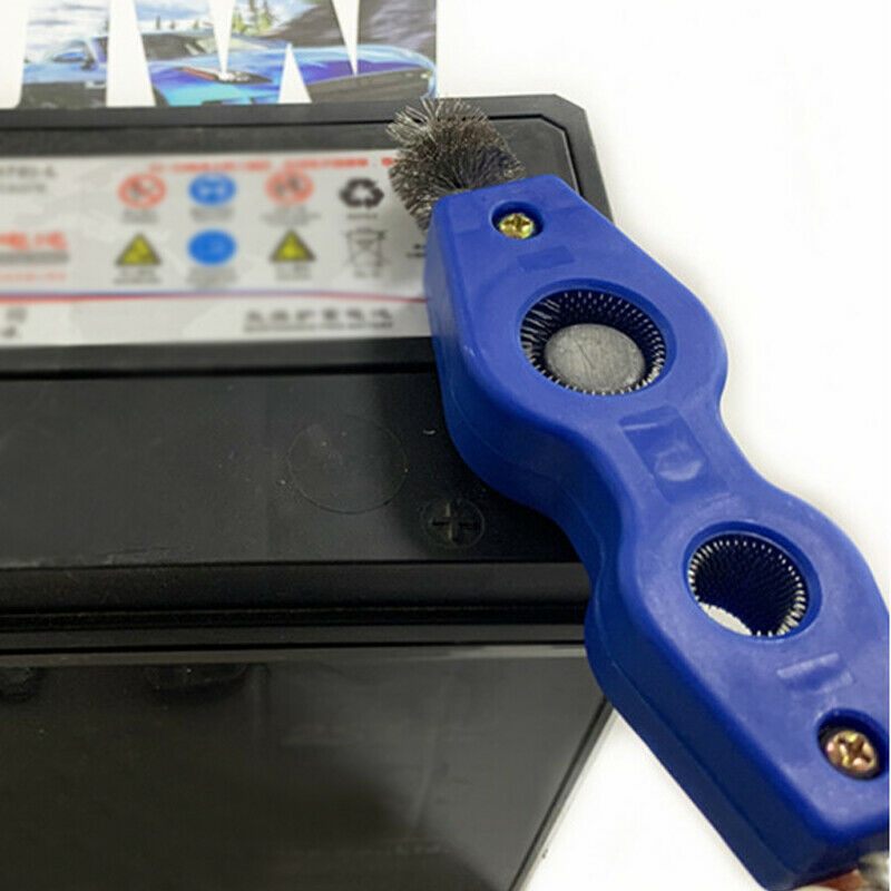 4 in1 Wire Brush Battery Post Clean Tool & Plumber Copper Pipe Cleaner 7/8" 5/8"