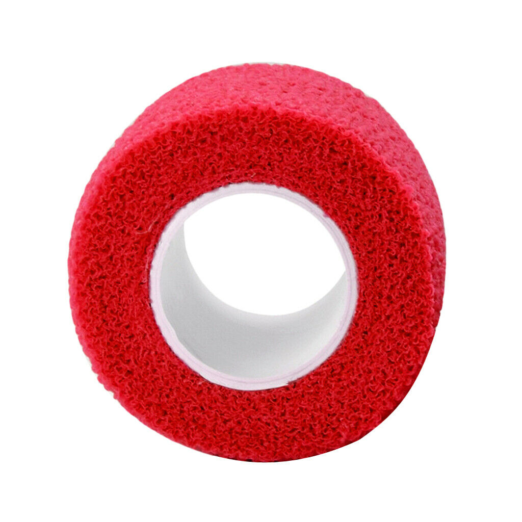 2 Roll Red Self Adhesive Grip Comfort Wrap Cover Tattoo Handle Bandage