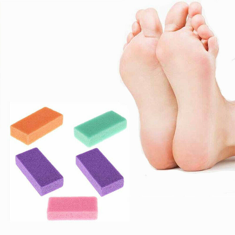 Foot Pumice Sponge Stone Callu Exfoliate Hard Skin Remove Pedicure Scrubber Gift