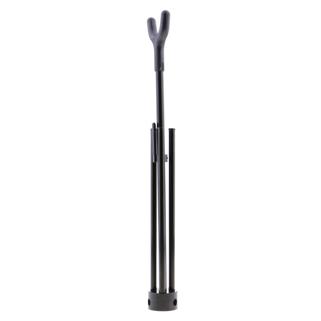 Foldable Archery Bow Stand Bow Holder / Bow Rack Bow Support Hanger Black
