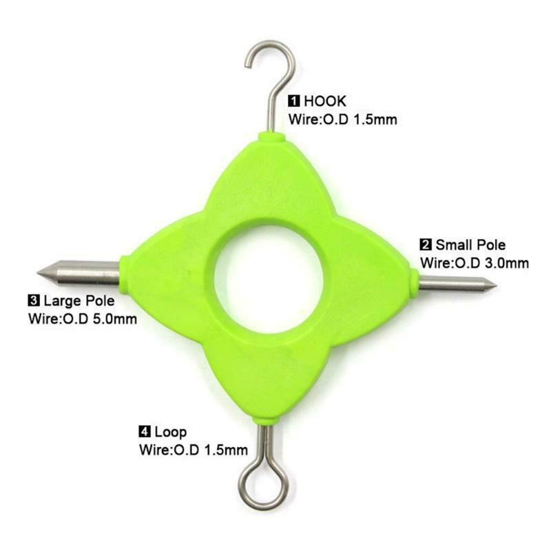 4 in 1 Puller Tool for Rig Making Method Feeder Fishing Carp Knot Puller Tool