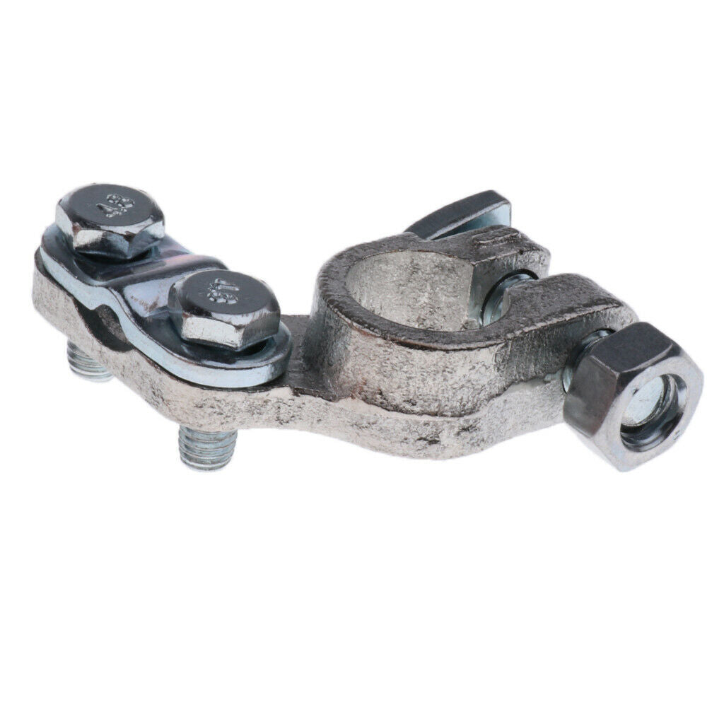 2pcs Brass Positive Negative Car Battery Terminal Clamp Clip Connector