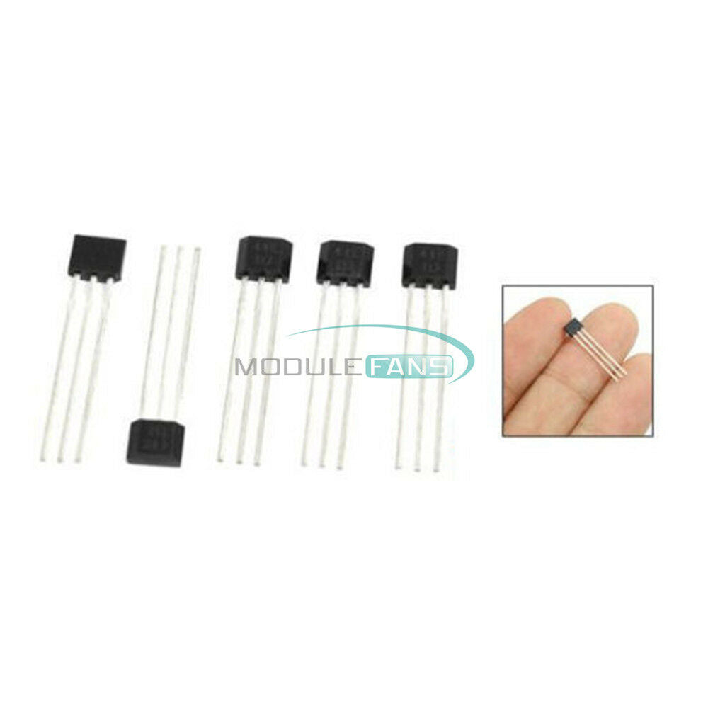 20Pcs A3144E Hall sensor OH44E magnetic sensor switch Hall-Effect IC contactless