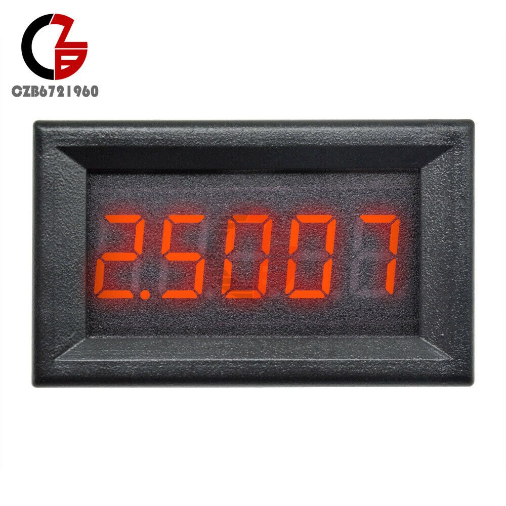 Red 5 Digit DC 0-4.3000-33.000V Precision Digital Voltmeter Voltage Metre Panel