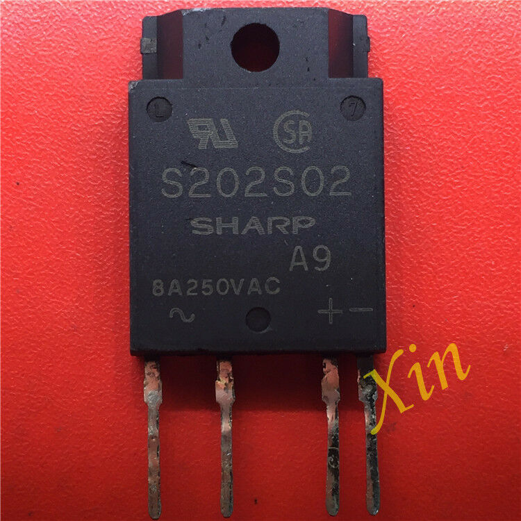 50PCS  S202S02 ZIP-4 Type SSR for Medium Power Control