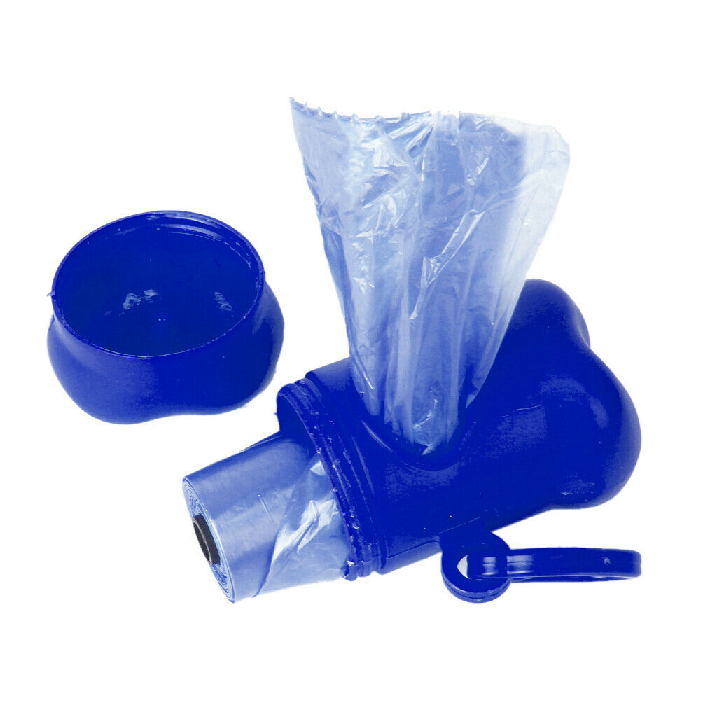 Pet Dog Poop Waste Dispenser Box Poop Removal Disposal Bags Holder Random