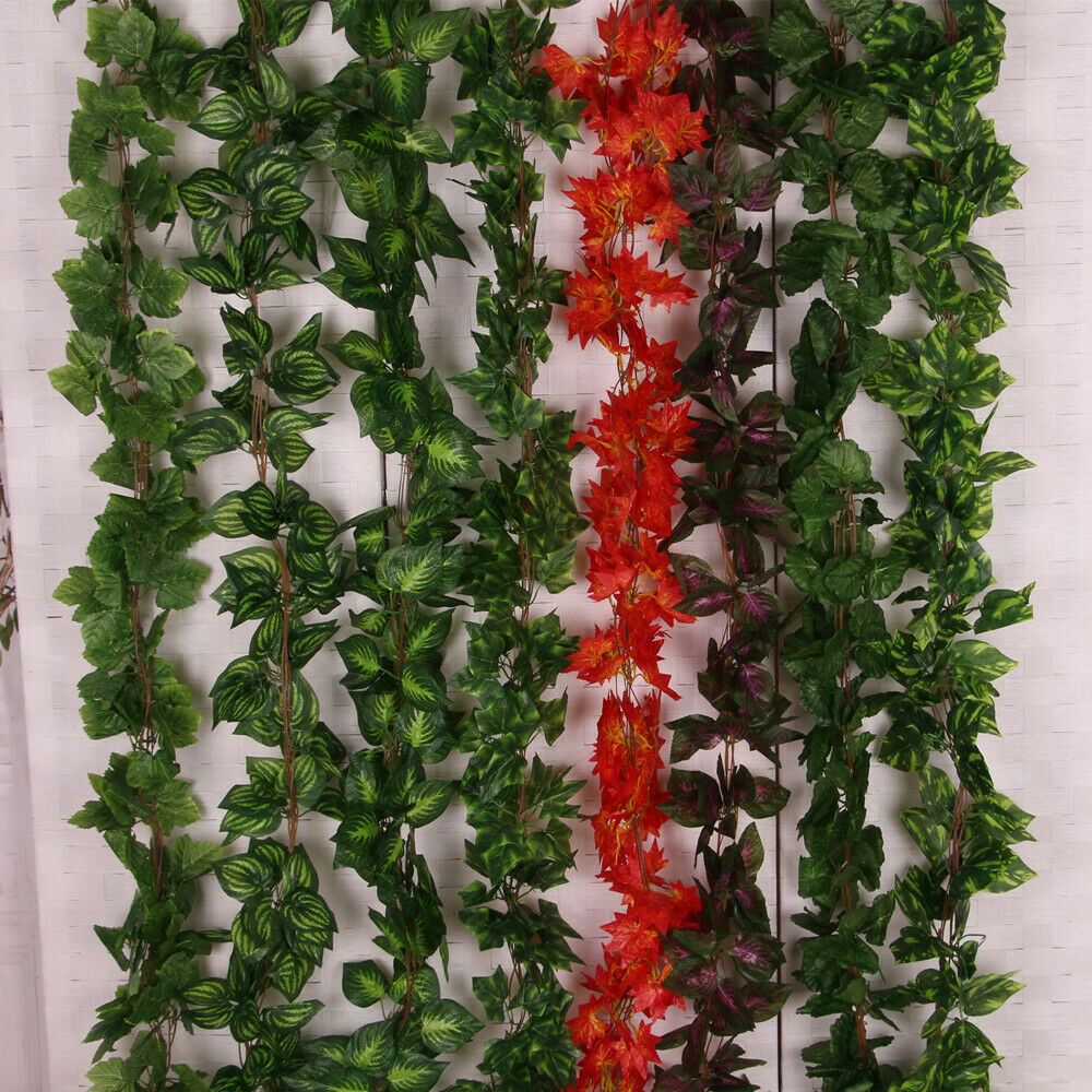 5Pcs Artificial Wall Hanging Ivy Vine Foliage