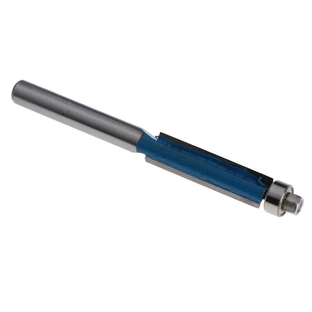 Alloy Flush Straight Router Bit Woodworking Milling Cutter Set