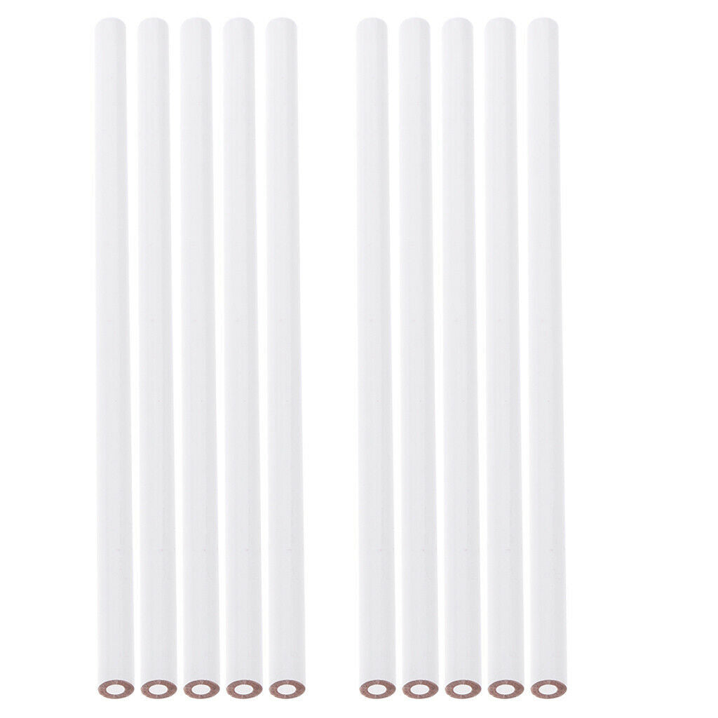 40 Pieces Fabric Tailor Sewing Marker Erasable Dressmaker Pencil  White Craft