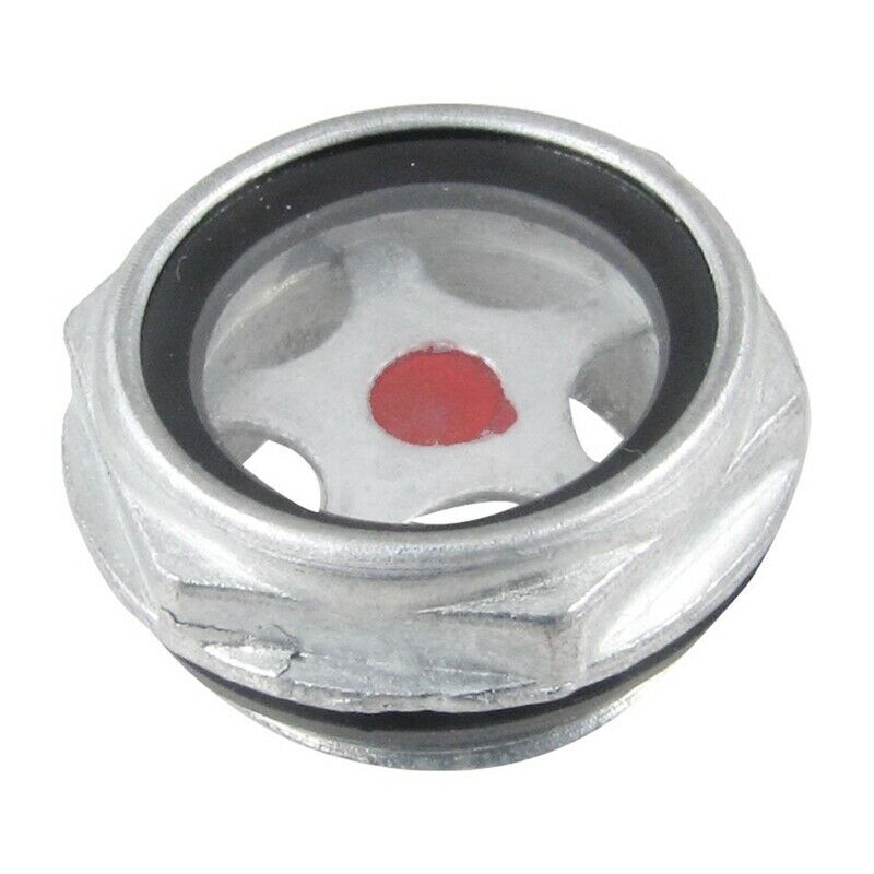 26mm Male Threaded Metal Air Compressor Oil Level Sight Glass N9U6U6