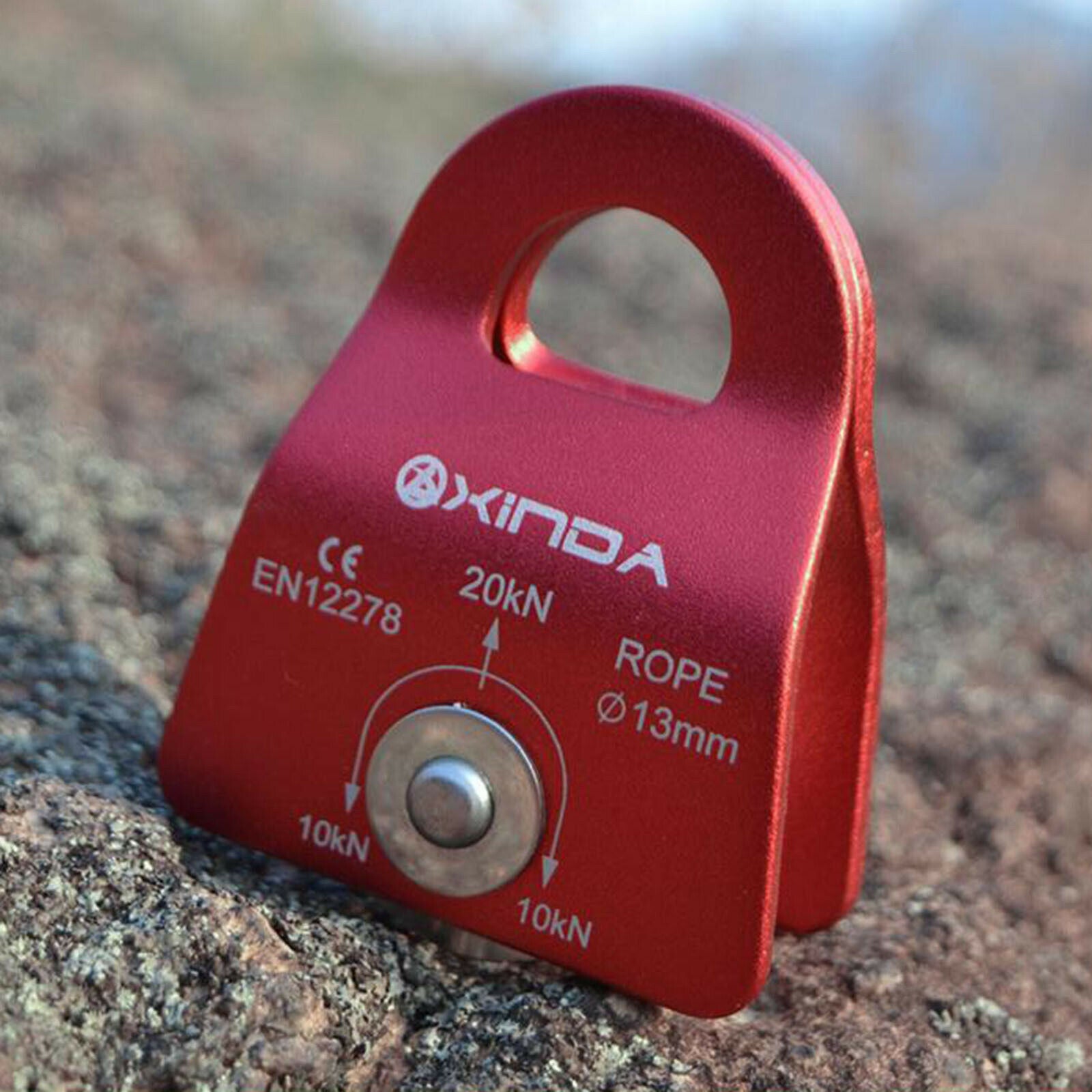 20KN General Purpose Pulley for Rock Climbing Mountaineering Accessories