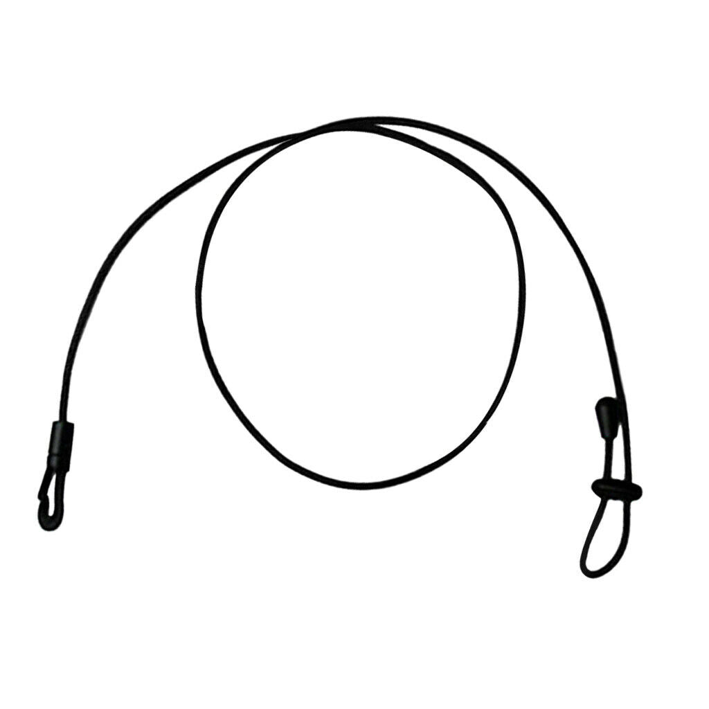 5 Pieces Durable Kayak Paddle Leash Canoe Fishing Rod Holder Shock Cord