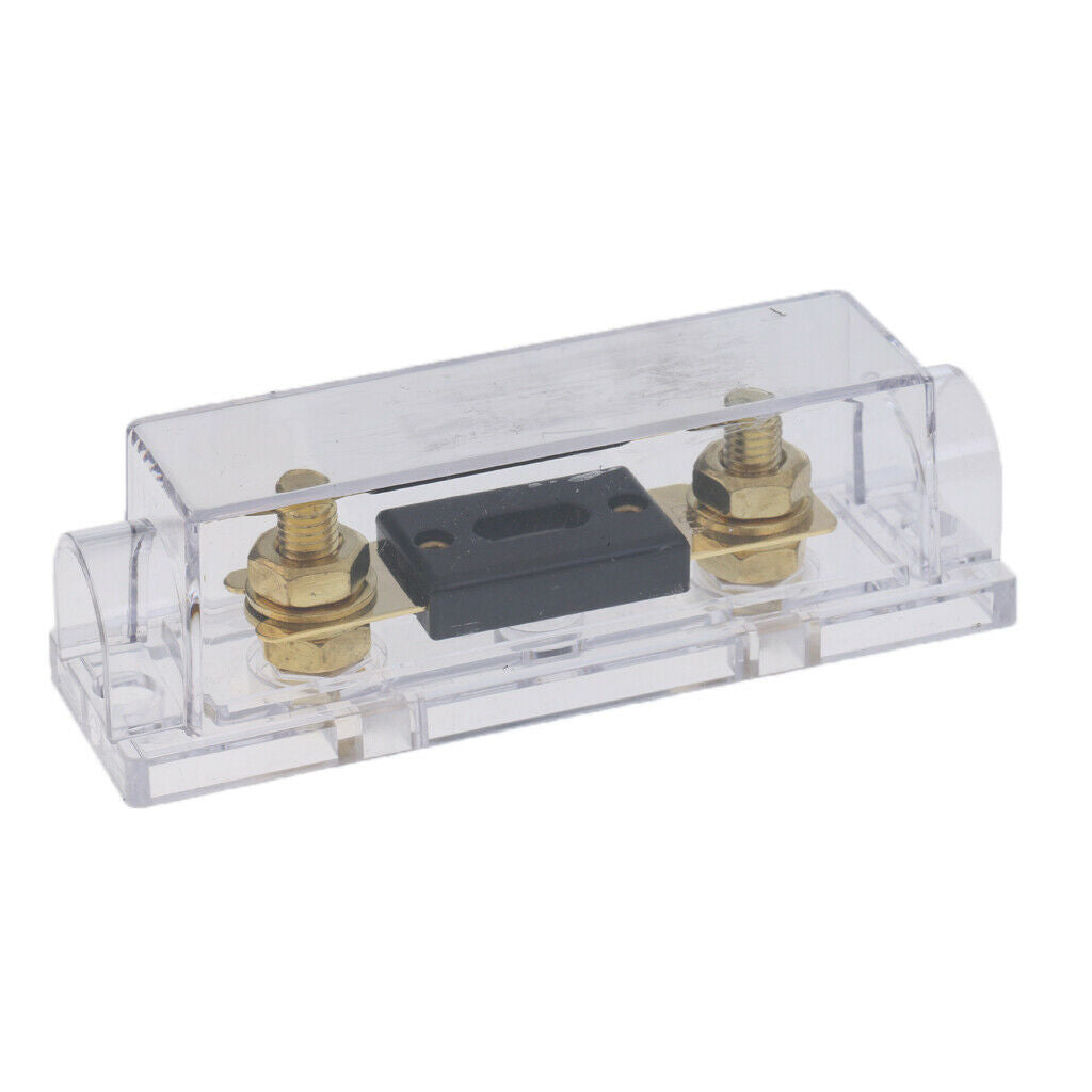100A Car Audio Clear Fuse Holder Power Circuit Protection