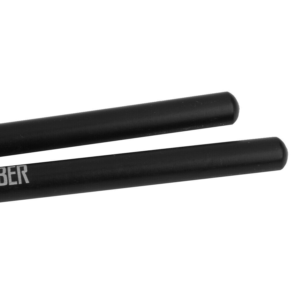 2X A Pair Music Band Maple Wood Black Drumsticks 5A a Must drums tools Portable