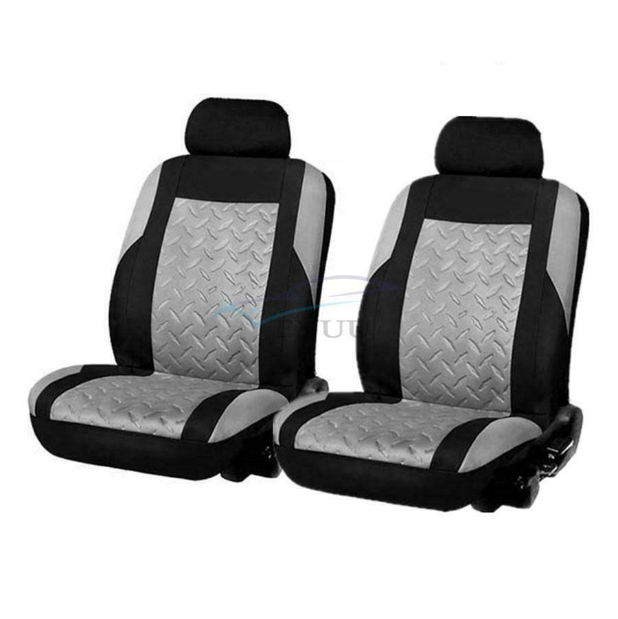1 Set Grey Anti-stain Car Stylish Seat Cushion Protector For sedan SUV Truck Van