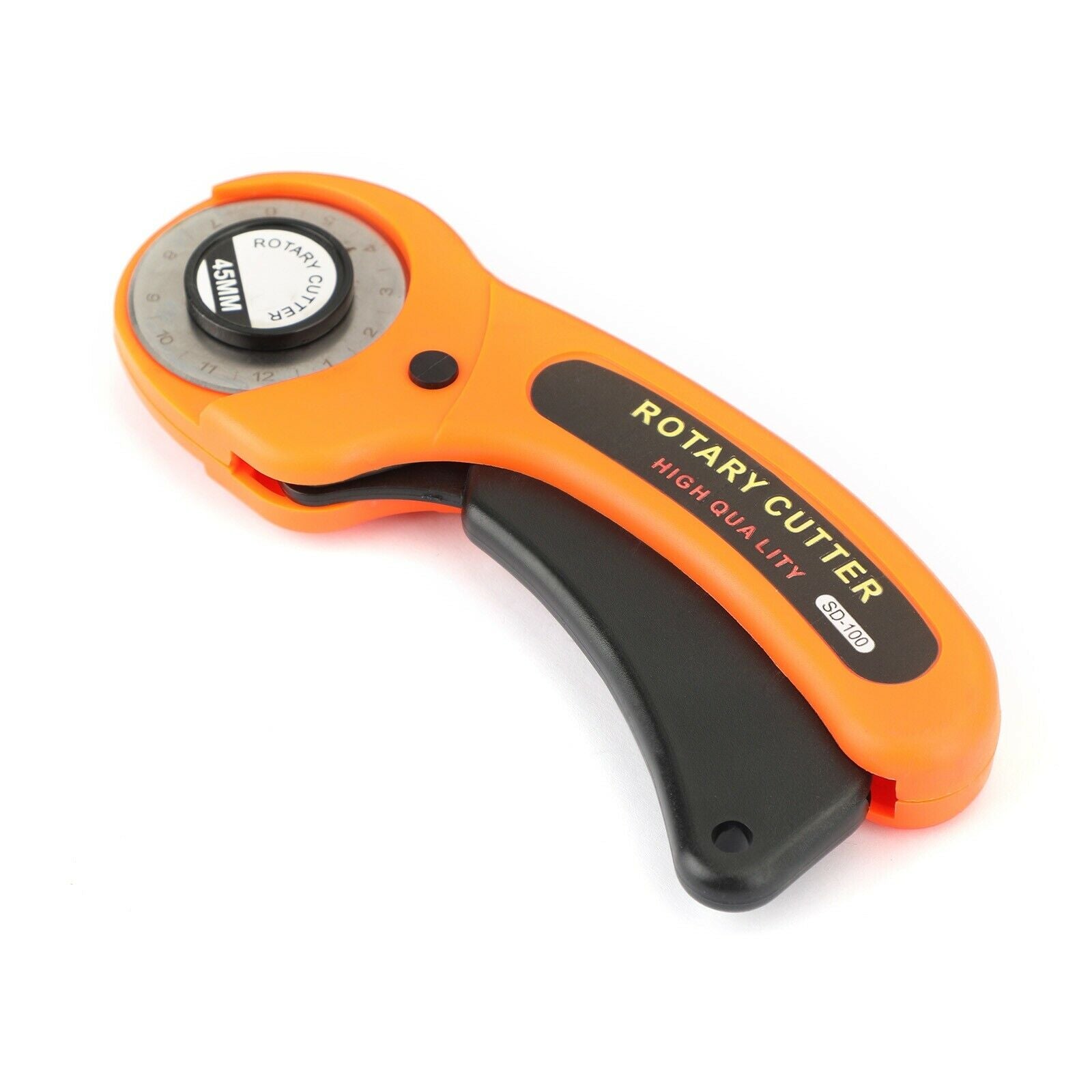 Rotary Cutter Sewing Quilters Fabric Leather Cutting Tool+1Pcs Scale Blades A6