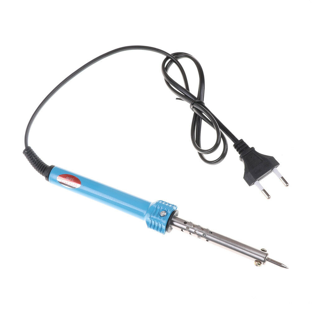 30W 220V Electric Welding Solder Soldering Iron Tool Pencil Gun EU Plu WF