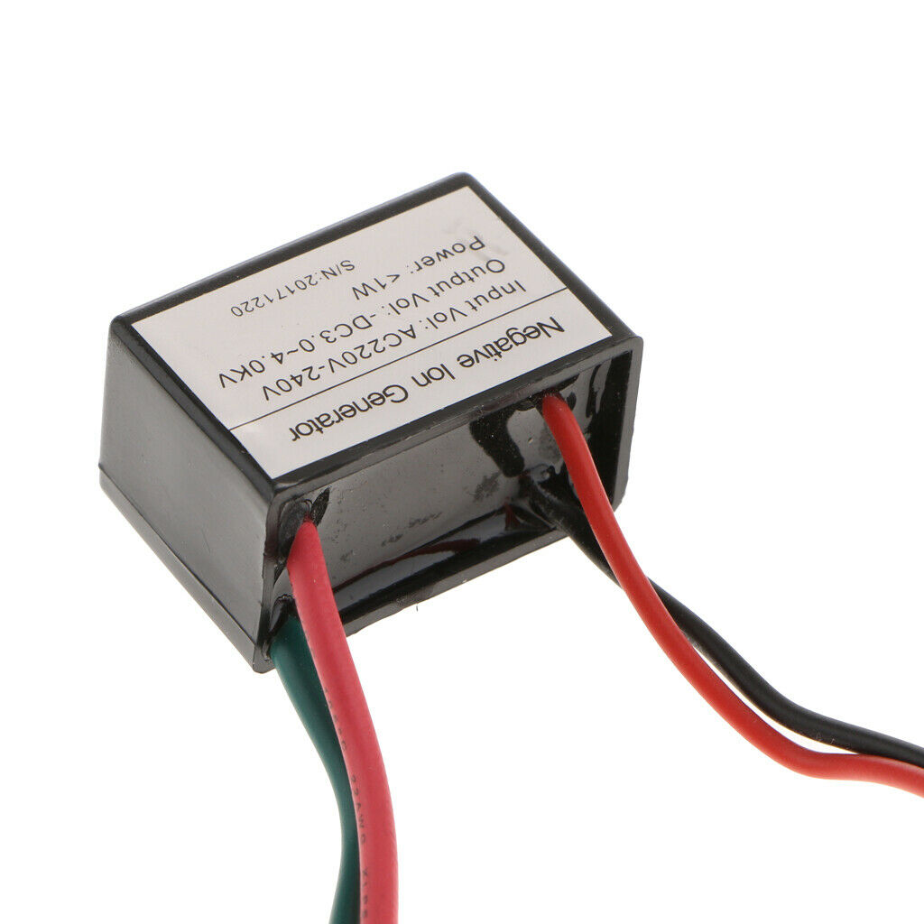 1W 220V DIY Home Purifier Spare Parts Ionizer Generator Supports Household Power
