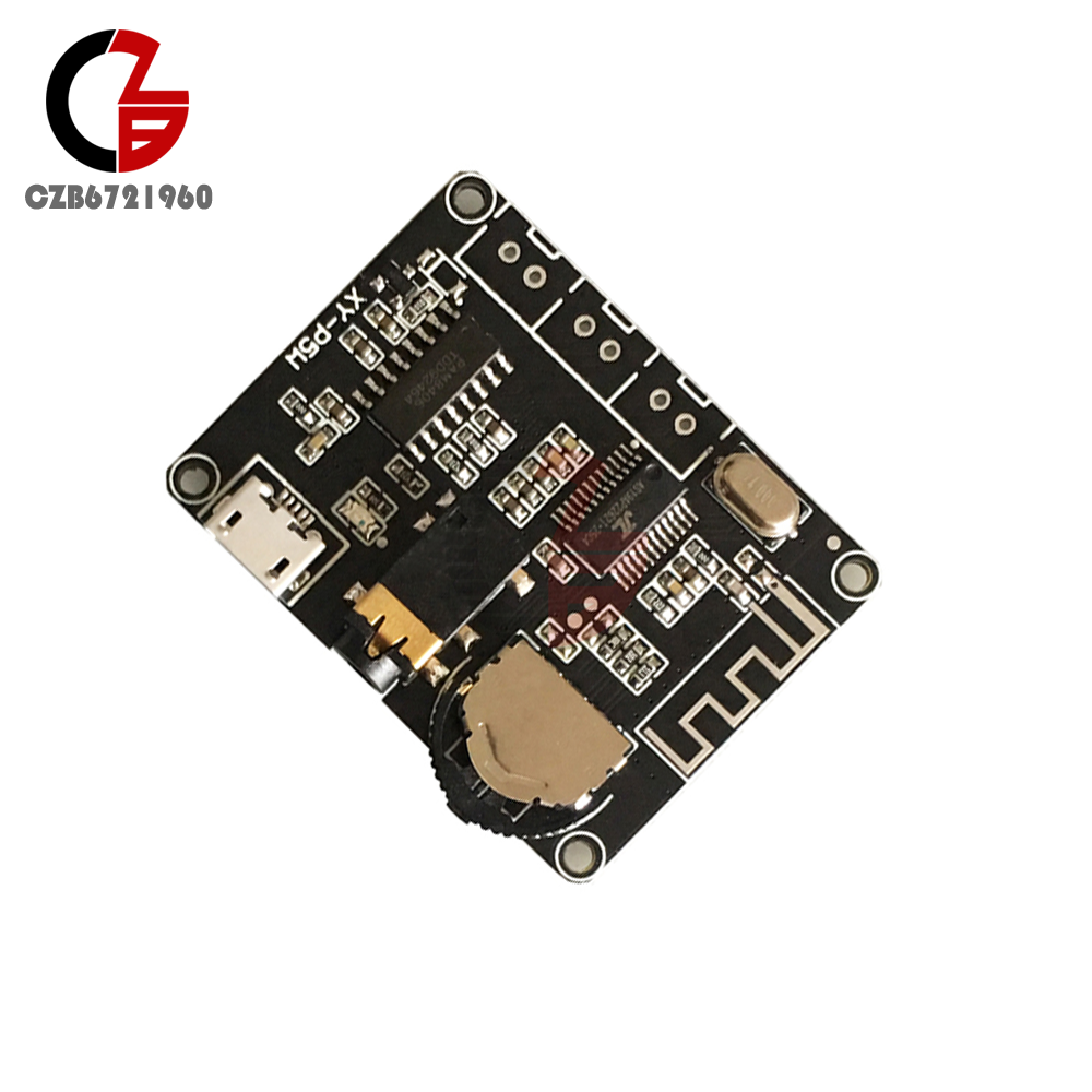 PAM8406 Stereo Bluetooth Micro USB Digital Power Amplifier Board Module DC3.7-5V