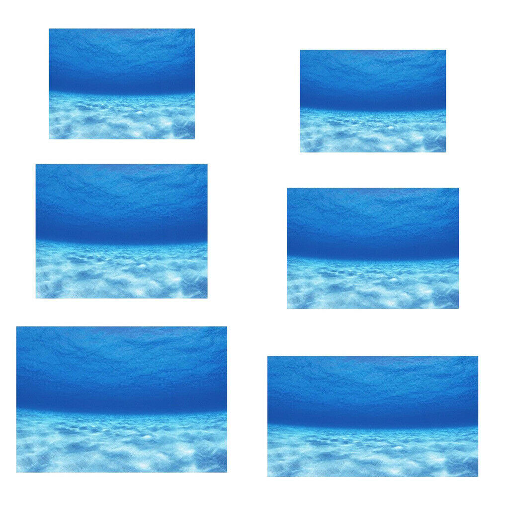 Fish Tank Background Wallpaper For Aquarium Landscape Decor 61x30cm
