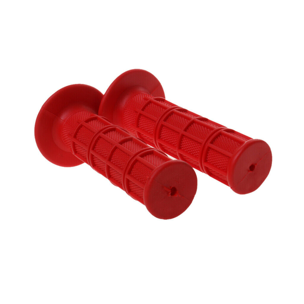 3 Pair 22MM 7/8" Handlebar Rubber Gel Hand Grips Motorcycle ATV 3 Color