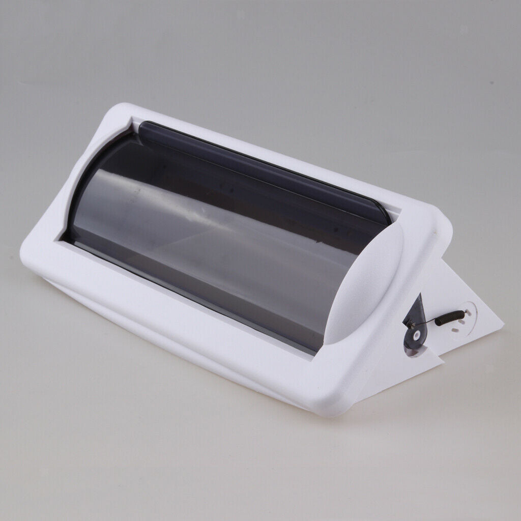 Universal Marine Radio Cover Waterproof with Flip-up Door (White)