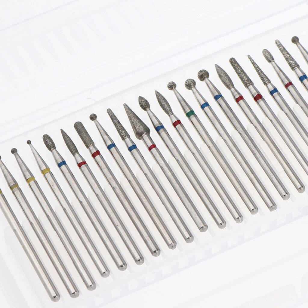 30pcs Cuticle Clean Nail Drill Bit Nail File Polishing Electric Drill Bit