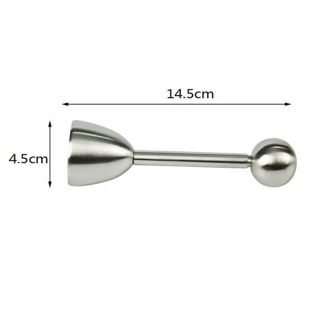 Stainless Steel Cooked   Egg Shell Cutter Door Opener Topper Diy Kitchen Mixer