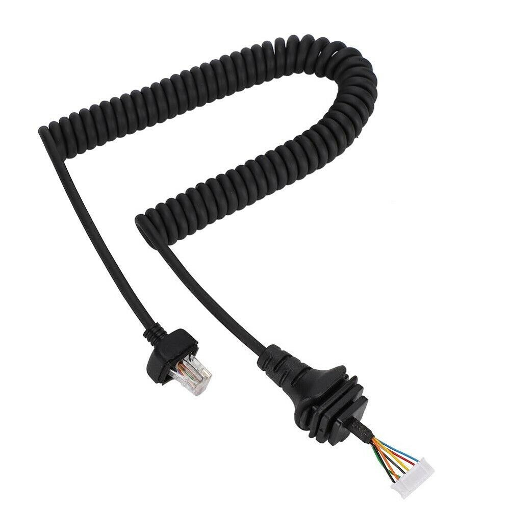 Speaker Mic Hand Microphone Replacement Cable Cord Fit for ICOM Radio Mic HM-152