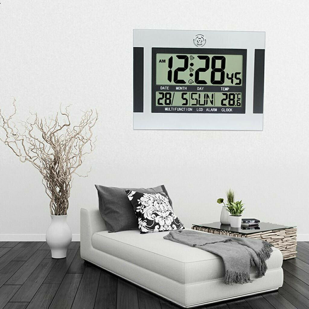 Digital Projection Alarm Clock Temperature Meter Weather Station LCD Display,