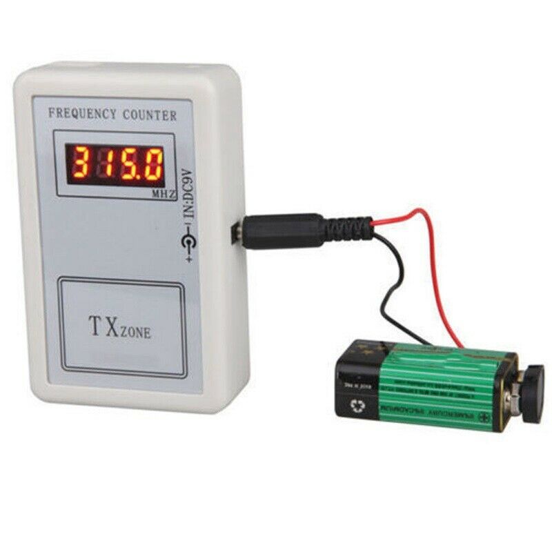 Handheld Remote Control Wireless Frequency Meter Counter 250-450MHZ for Car AuQ6