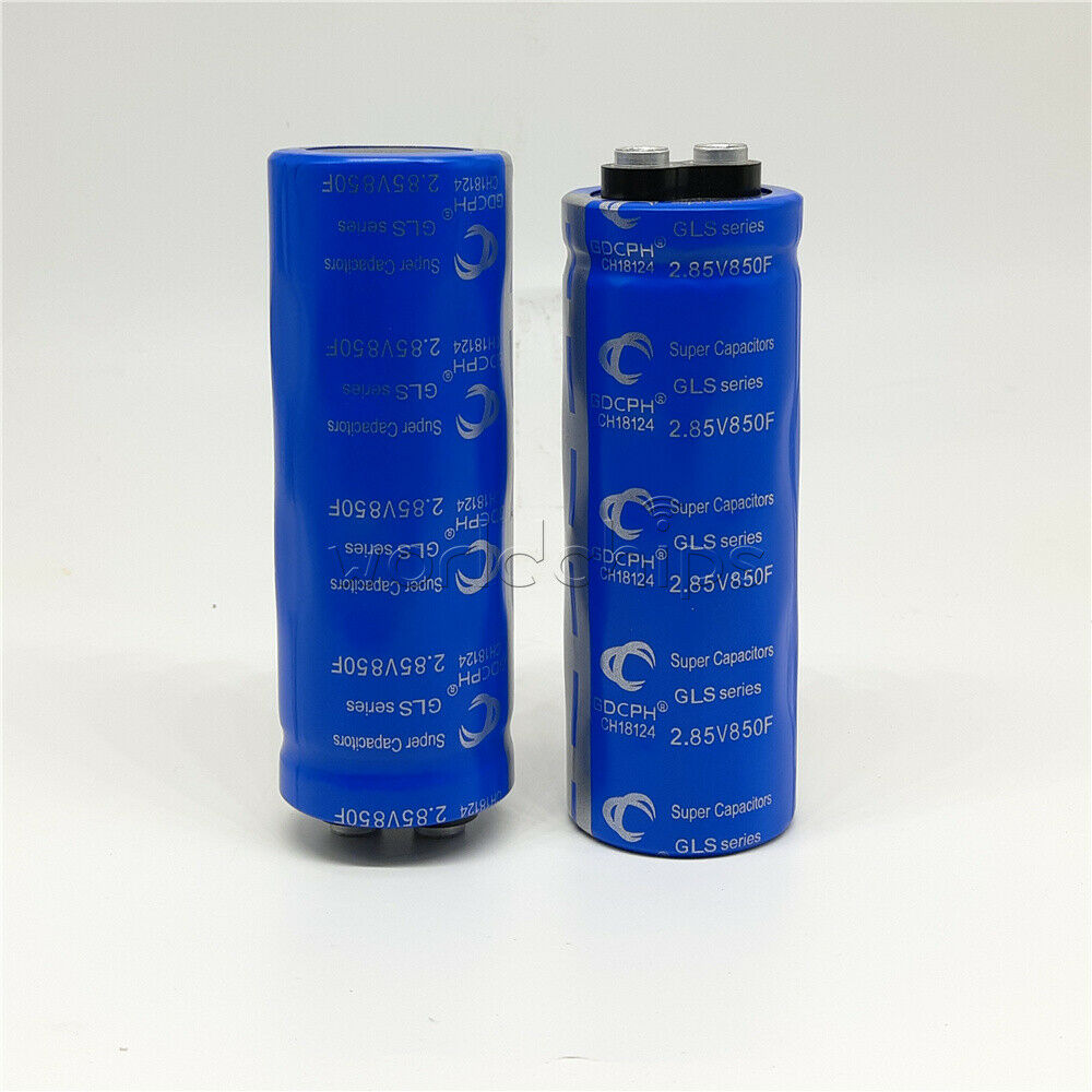 Ultracapacitor 2.85V 850F Capacitor Auto Rectifier Capacitor Super Farad Cap