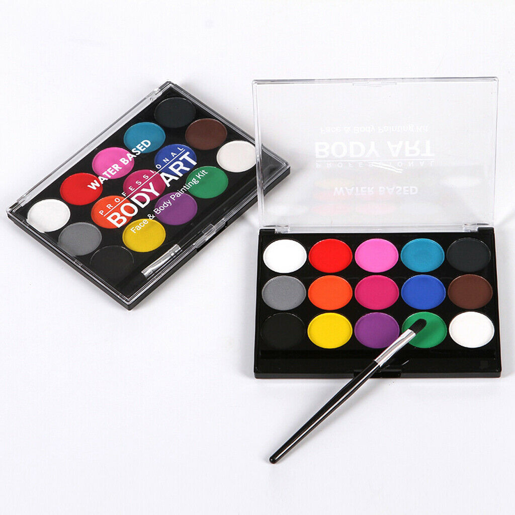 Non-toxic Face Body Paint Washable Oil Painting Fancy Art Makeup Palette