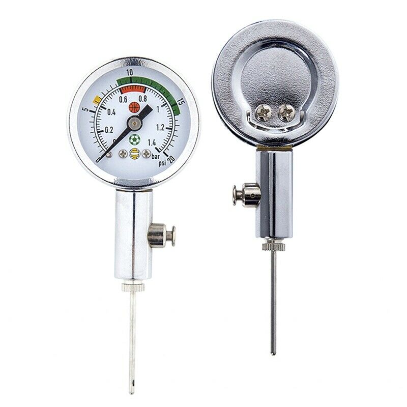 Bicycle Tire Pressure Gauge, Universal Pressure Gauge for Football BasketbalG9Y8
