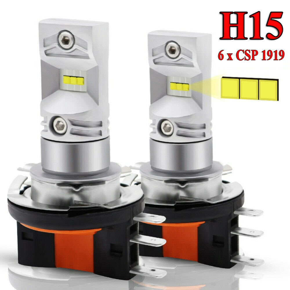2pcs H15 LED Fog Lamp High Power For Car Auto External LED Fog Light Headlight
