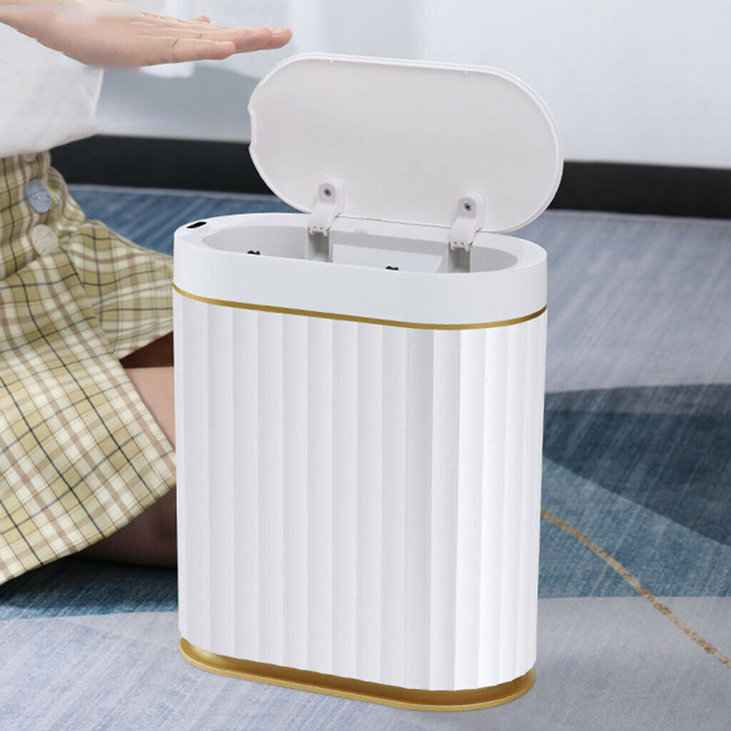 Sensor Induction Trash Can IPX5 Waterproof Smart Trash Can For