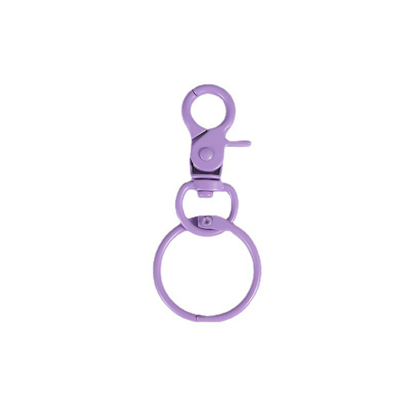 16x rotating metal lobster clasps for key rings
