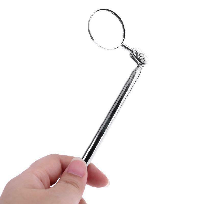 55cm Telescopic Inspection Mirror Car Angle View Tool Repair Extends up to 22"