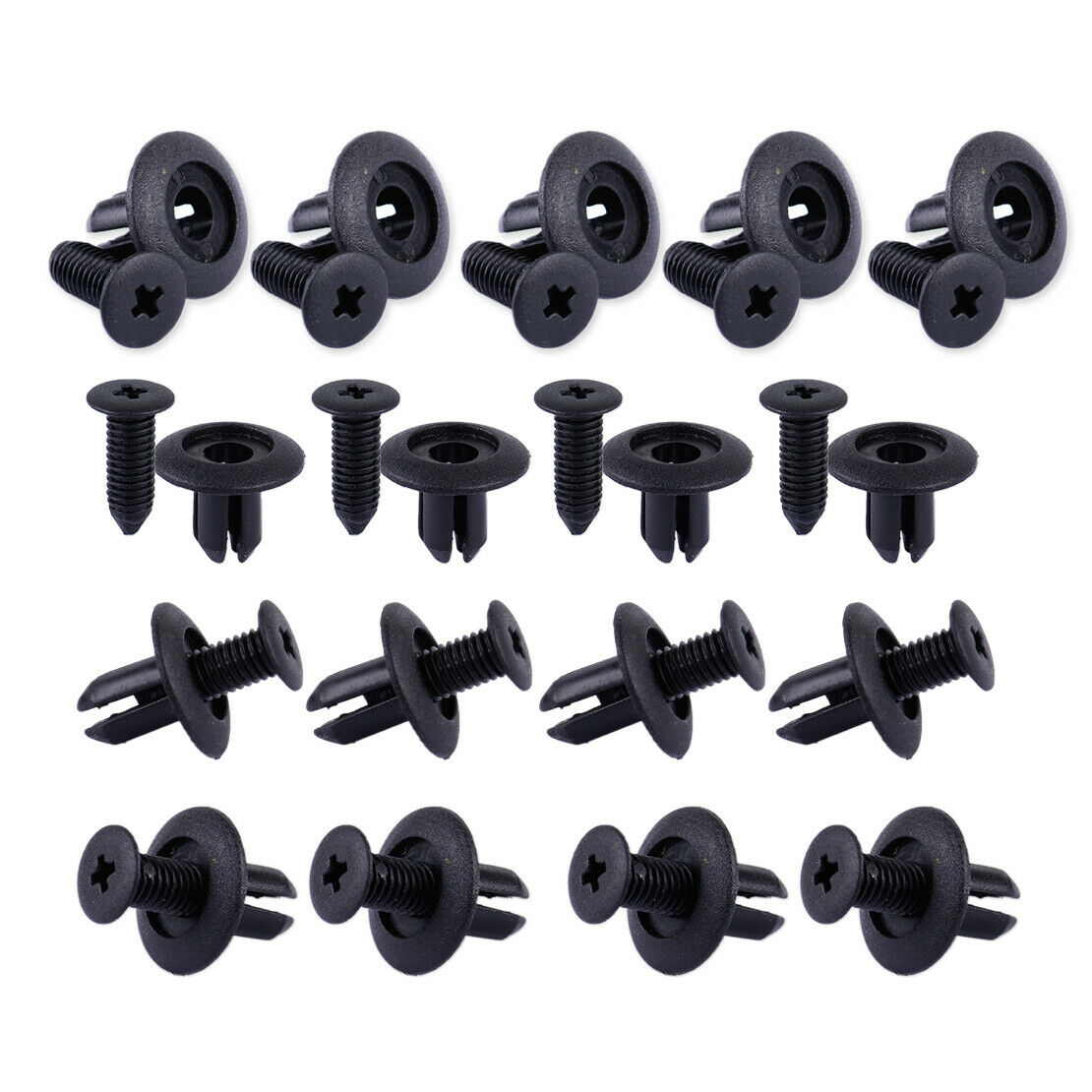 50x Guard Bumper Push Retainer Clips Fastener Fit for Hyundai KIA 86950-28000 An