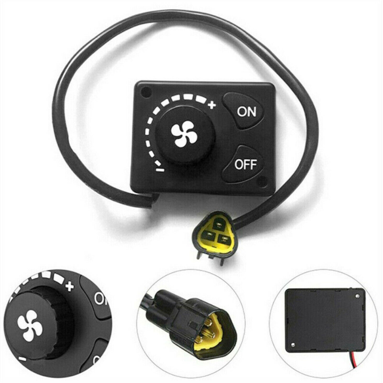 Air 12 / 24V Parking Heater Control LCD Knob Controller Switch Vehicles