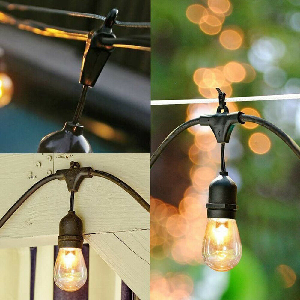 10pcs LED Solar Bulbs Waterproof String Lights Garden Porch Courtyard Lamp