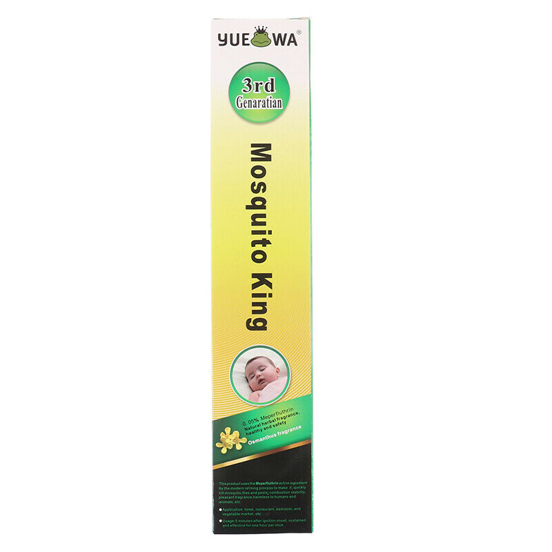 Non Toxic 100% Organic Repellent Mosquito Killer Sticks Outdoor Camping Fish_DD