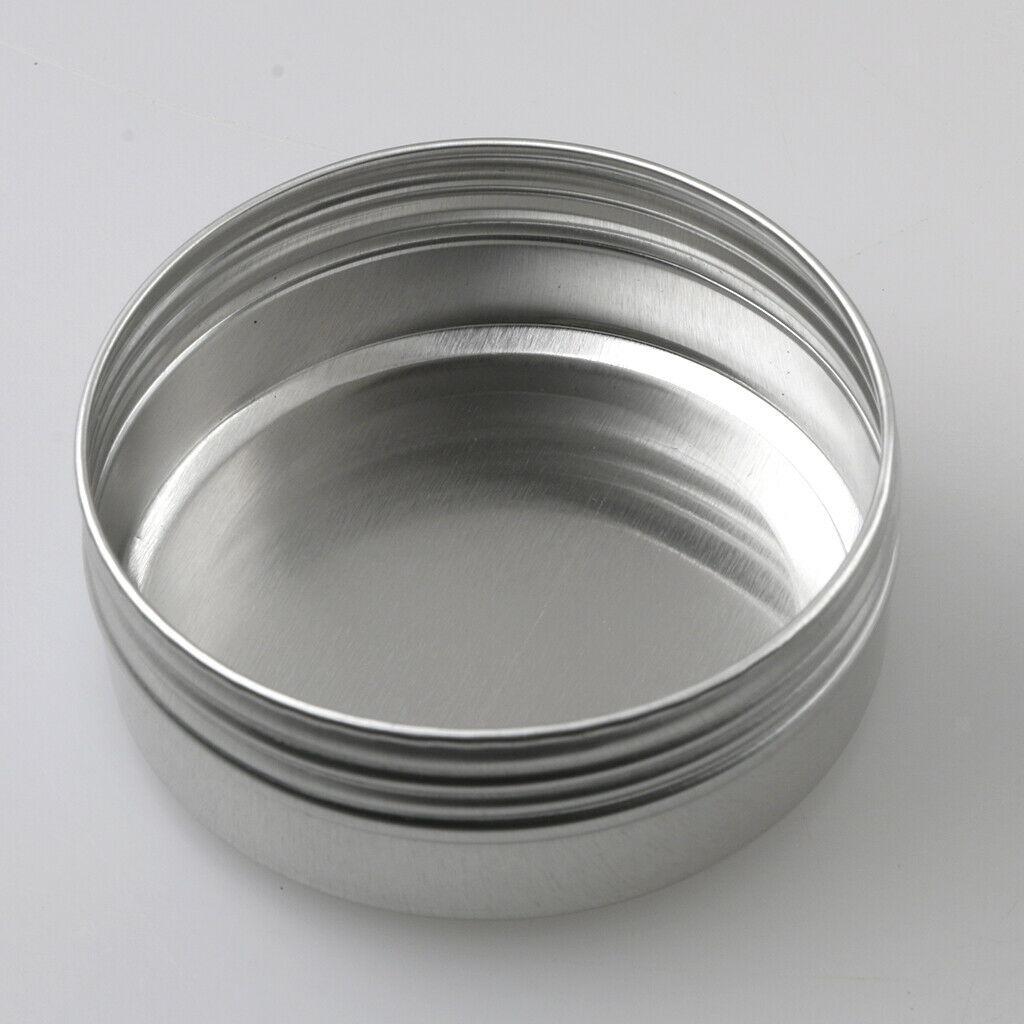 Multifunctional Round Aluminum Cans, 12pcs 30g And 10pcs 80ml for Lotion Storage